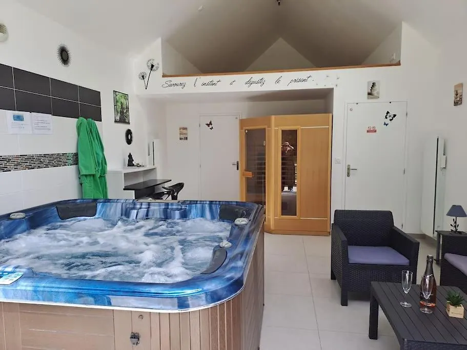 Gite Detente Domaine De Helles -Spa Privatif Et Sauna Poullaouen Dom wakacyjny