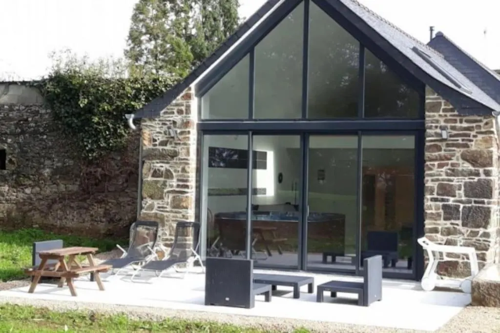 Gite Detente Domaine De Helles -Spa Privatif Et Sauna Poullaouen Dom wakacyjny